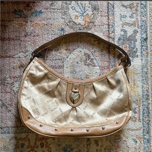 Y2K 2000s XOXO Gold Shoulder Purse